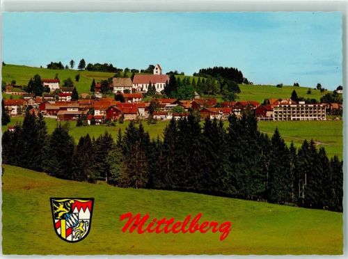 Mittelberg Rückseite mit Abschürfungen bzw Kleberesten