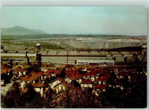 Seremange-Erzange Vue sur la Ville et les Usines