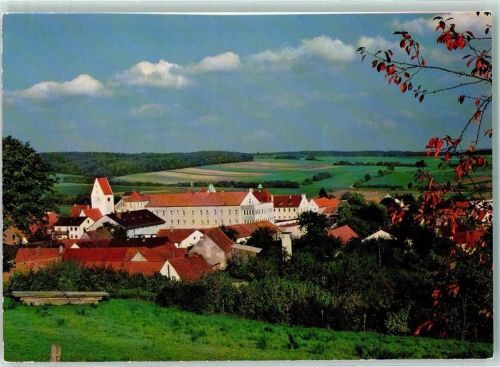 Schweinspoint Pflegeanstalt und Kirche St. Bartholomäus Rückseite mit Abschürfungen bzw Kleberesten