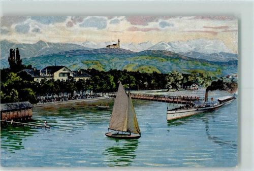 Herrsching Kloster Andechs Segelboot
