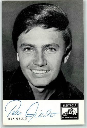 Rex Gildo Originalautogramm