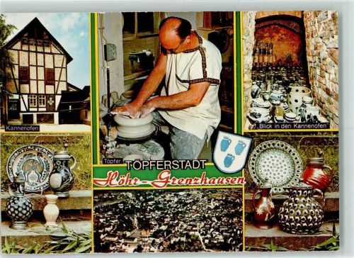 Höhr-Grenzhausen Kannenofen Töpfer Geschirr