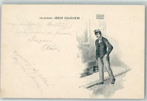 1902 Telegram: Isem Vojakem AK