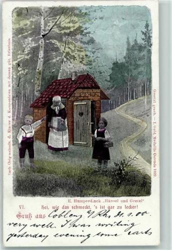 1900 Serie E. Humperdinck Nr. VI AK