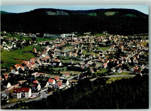 66955 W6780 Münchweiler a d Rodalb - Fliegeraufnahme Rückseite mit Abschürfungen bzw Kleberesten