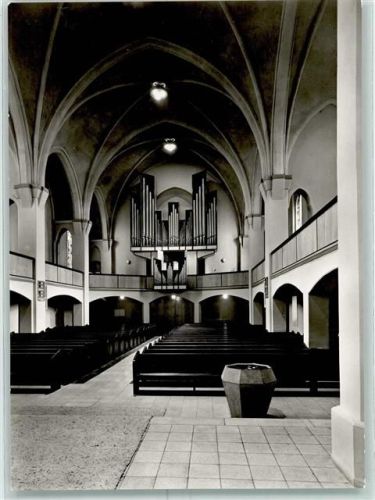 Lichterfelde Pauluskirche Innenansicht Kirchenorgel