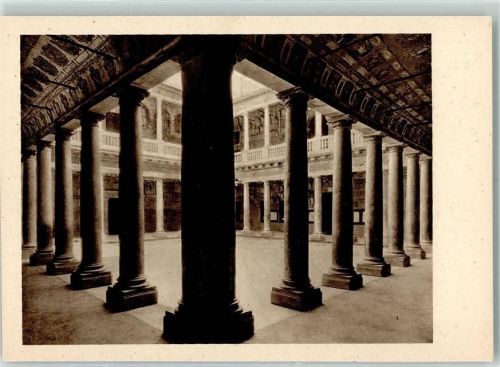 Padova Università Degli Palazzo Centrale il cortile antico