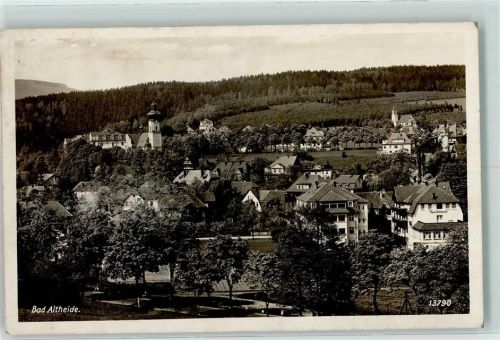 Bad Altheide 1940 Hotel Haus Schlesien