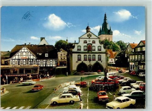 59929 W5790 Brilon - Marktplatz Kump Propsteikirche