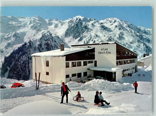 6283 Hippach-Schwendberg - Atlas-Sportalm Winter Schlittenfahrer