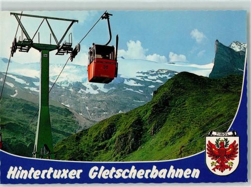 Hintertux Hintertuxer Gletscherbahnen mit Blick auf Gr. Kaserer Kl. Kaserer Lärmstange