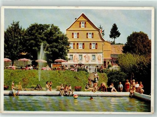 Grasellenbach Hotel Siegfriedbrunnen Schwimmbad