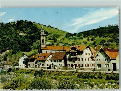 76599 W7566 Weisenbach , Murgtal - Gasthaus Hirsch
