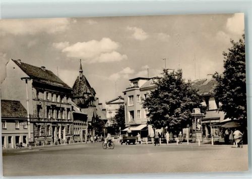 Guben Dreieck Litfaßsäule