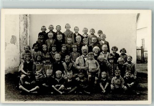 Svitavy Gruppenfoto Ort handschriftlich