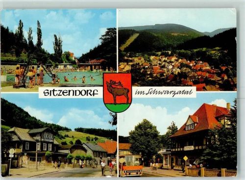 Sitzendorf Schwimmbad FDGB Erholungsheim Max Kirchner Hotel Zur Linde
