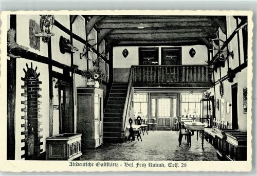 Himmighausen Altdeutsches Gasthaus Innenansicht