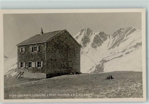 Oberwalder Hütte Hüttenstempel