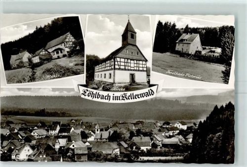 Löhlbach Forsthaus Pistorius Mühle Kirche