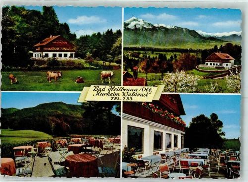 Bad Heilbrunn Kurheim Waldrast Terrasse