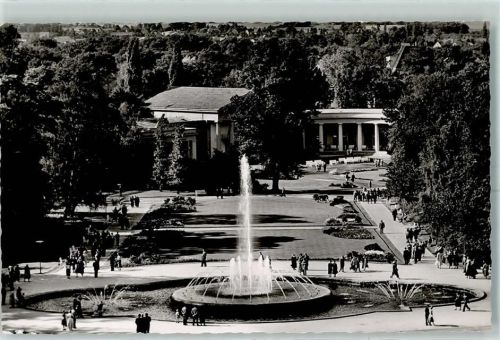 Oeynhausen Kurpark Springbrunnen Wasserfontaine