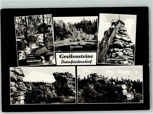 Ehrenfriedersdorf Naturbühne Stülpnerhöhle Aussichtsfelsen