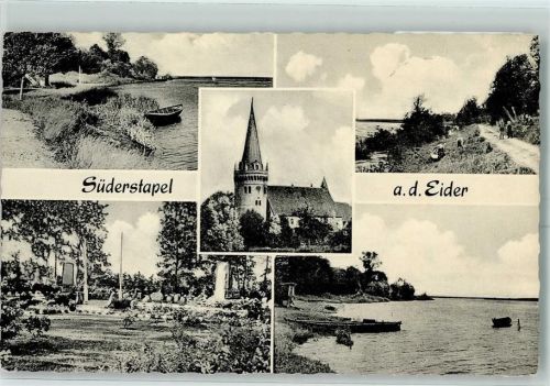 25868 W2251 Süderstapel - Uferweg Kirche