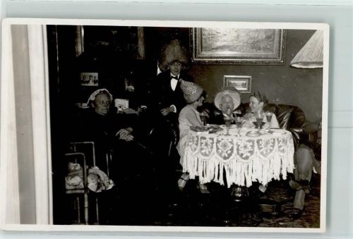 Flensburg Silvester 1927/1928 Privatphoto AK