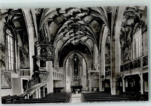 Weilheim Stadtkirche Innenansicht