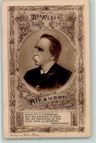 Alhausen Bildnis Dr. Weber