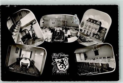Velbert Hotel Stüttgen Innenansicht Empfang Restaurant Salon