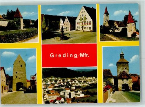 Greding Stadtmauer Stadttore