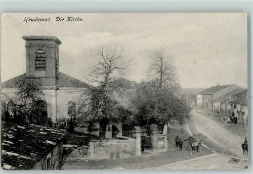 27860 Heudicourt - Kirche