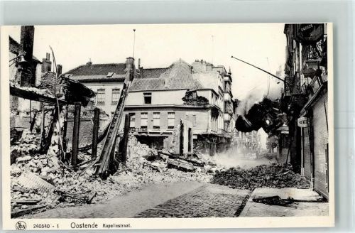 Ostende zerstörte Gebäude