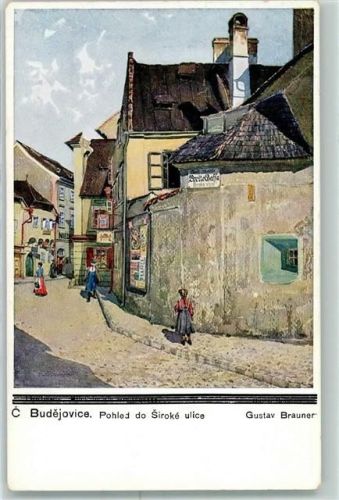 Ceske Budejovice sign. G. Brauner