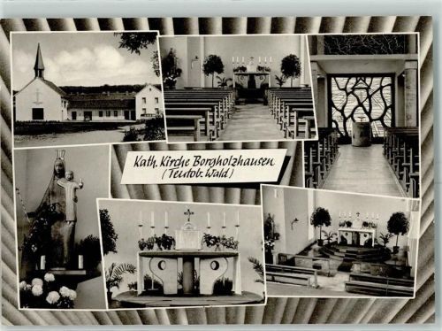 Borgholzhausen Kath. Kirche Innenansicht
