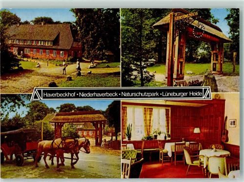 Niederhaverbeck Gasthaus HaverbeckhofInnenansicht Pferdekutsche