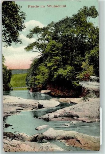 Wutach Wutachtal 1910