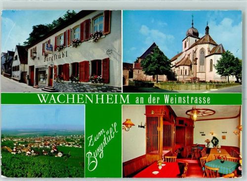 Wachenheim Gasthaus Burgstüb'l Innenansicht