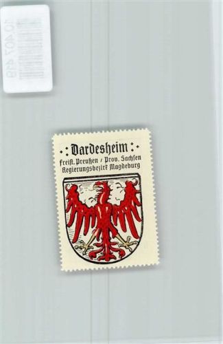 Dardesheim Vignette Wappen Kaffee Hag 1920-1940 Adler