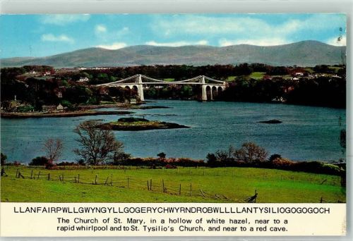 The Menai Suspension Bridge AK