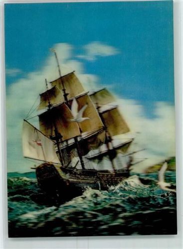 Segelschiff Möwe Wellen No.42