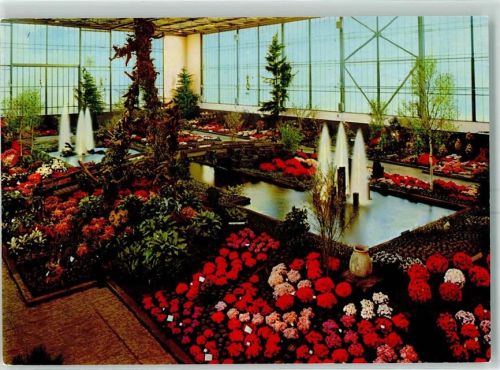 Hamburg IGA 1973 Hallenschau Ausstellungsverlag Michel Nr. 1026 AK