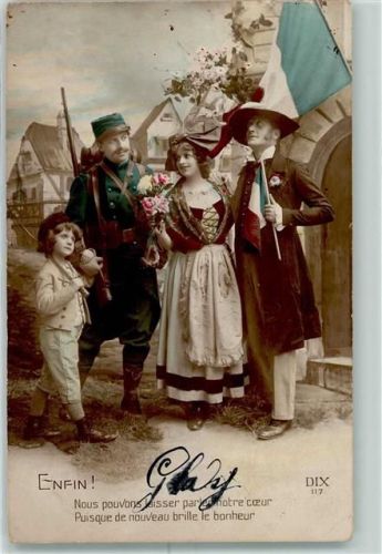 Boulogne-sur-Mer 1917 Tracht Uniform