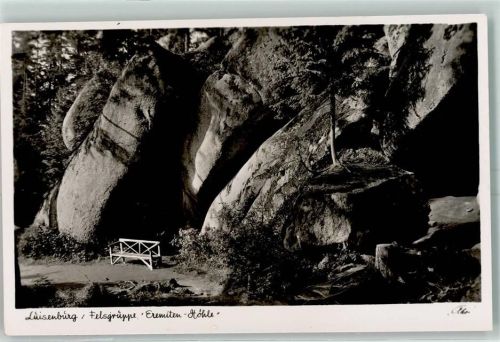 95632 W8592 Luisenburg - Luisenburg Eremiten Höhle