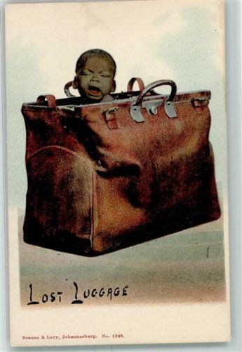 Johannesburg Reisetasche afrikanisches Kleinkind Lost Luggage No. 1209