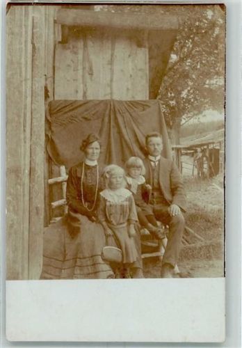 Kißlegg 1913 Familienfoto
