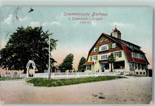 Eibenstock 1912 Sommerfrische Bielhaus