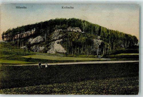 Hörnitz 1917 Koitsche Felsen