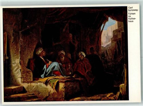 Türken im Kaffeehaus von Carl Spitzweg